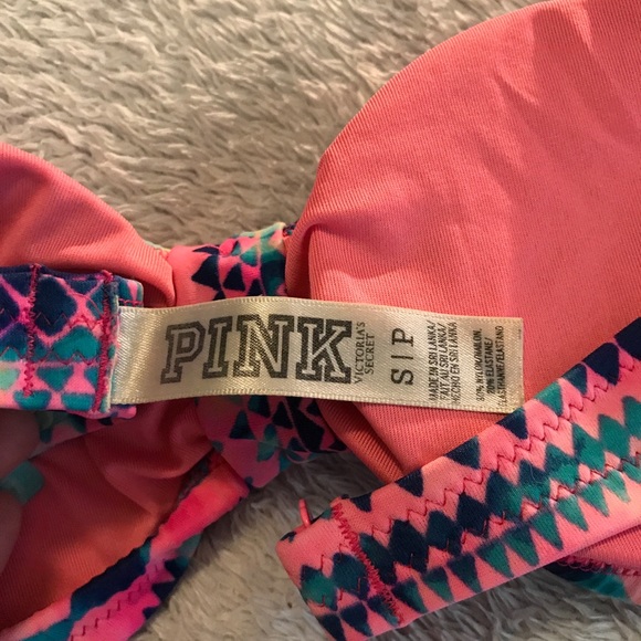 PINK Strapless Bikini Top - Picture 5 of 5